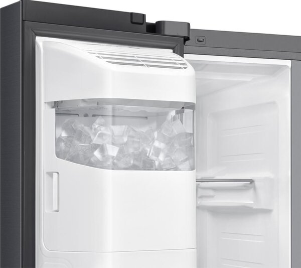 Samsung Frigorifero Americano Side by Side Capacit 621 Litri Classe energetica D Raffreddamento No Frost AI Home colore Nero - RS90F64EDFEF