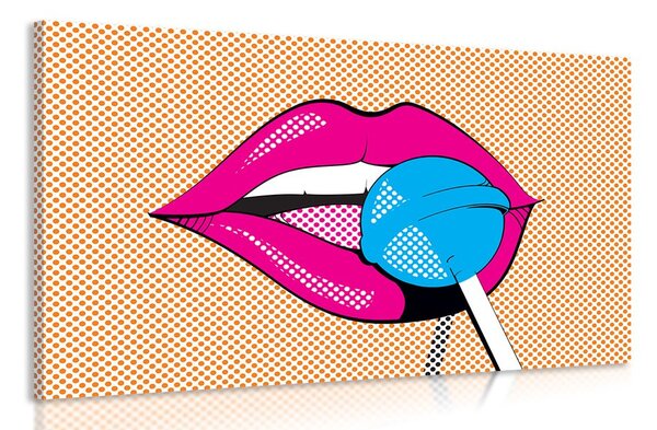 Stampa su tela – Lecca-lecca pop art