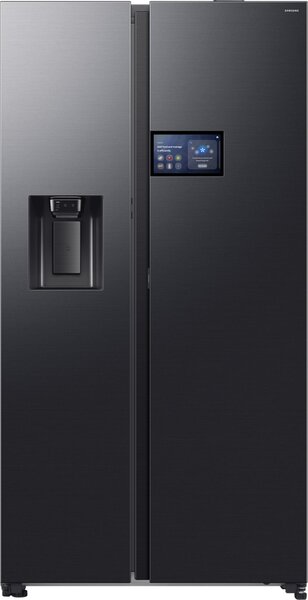 Samsung Frigorifero Americano Side by Side Capacit 621 Litri Classe energetica D Raffreddamento No Frost AI Home colore Nero - RS90F64EDFEF