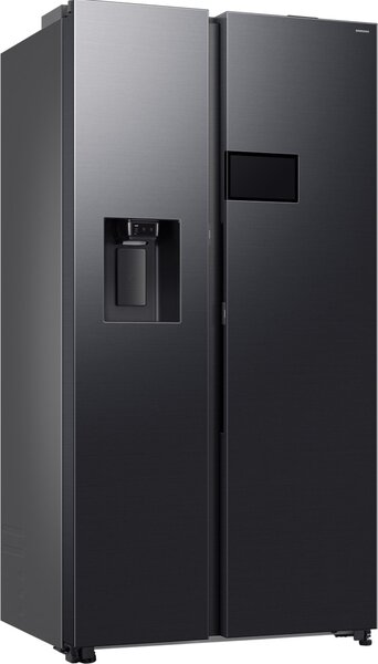 Samsung Frigorifero Americano Side by Side Capacit 621 Litri Classe energetica D Raffreddamento No Frost AI Home colore Nero - RS90F64EDFEF