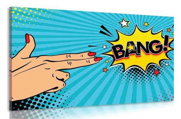Quadro su tela – Motivo pop art - BANG!