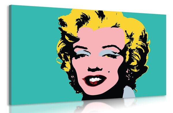 Stampa su tela – Iconica Marilyn Monroe in design pop art