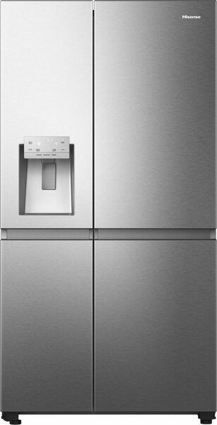 Hisense Frigorifero Americano Side by Side Capacit 632 Litri No Frost Classe E colore Inox - RS818N4TIE