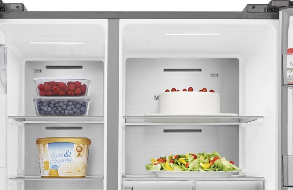 Hisense Frigorifero Americano Side by Side Capacit 632 Litri No Frost Classe E colore Inox - RS818N4TIE