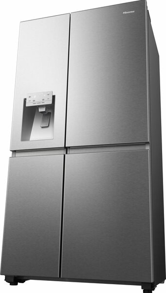 Hisense Frigorifero Americano Side by Side Capacit 632 Litri No Frost Classe E colore Inox - RS818N4TIE