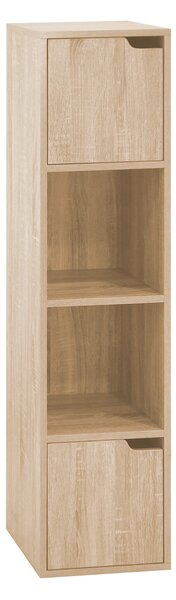 Miracle - Libreria modulare in legno con vani ed ante - 2 vani e 2 ante