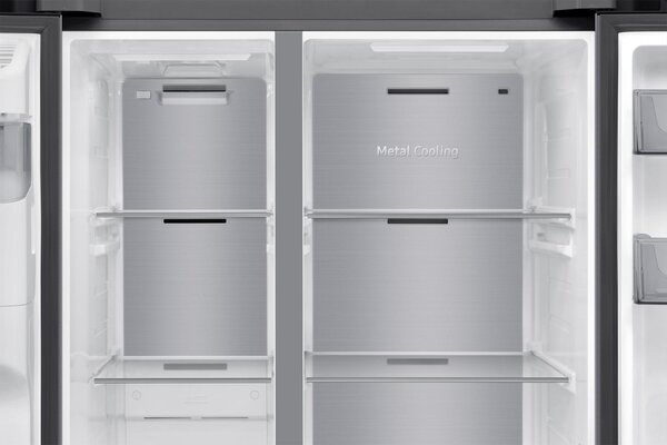 Samsung Frigorifero Americano Side by Side Capacit 640 Litri Classe energetica E Raffreddamento No Frost colore Inox - RS70F64KETEF