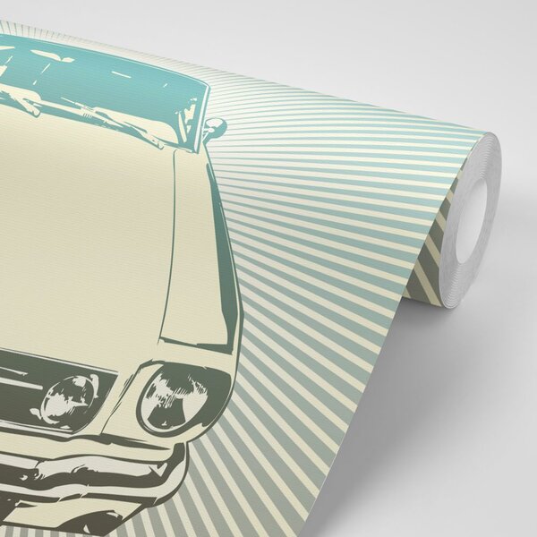 Carta da parati – Auto pop art