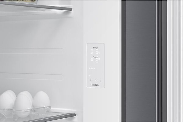 Samsung Frigorifero Americano Side by Side Capacit 640 Litri Classe energetica E Raffreddamento No Frost colore Argento - RS70F65KETEF