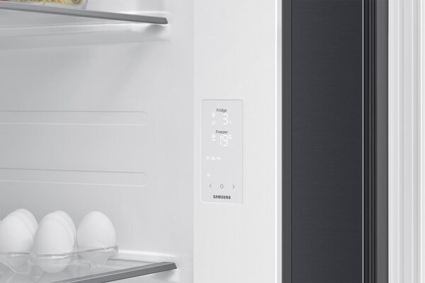 Samsung Frigorifero Americano Side by Side Capacit 640 Litri Classe energetica E Raffreddamento No Frost colore Antracite - RS70F64KEFEF