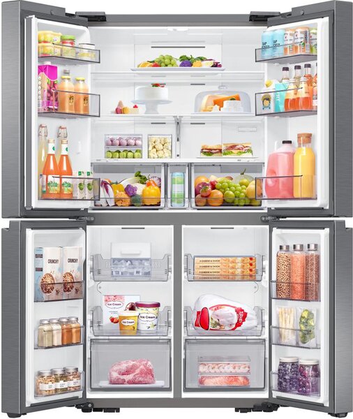 Samsung Frigorifero Americano Side by Side Capacit 649 Litri Classe E colore Inox - RF59C70TES9