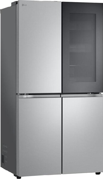 Lg Frigorifero Americano Side by Side Capacit 666 Litri Classe energetica E Raffreddamento No Frost InstaView colore Argento - GMV960MBDE