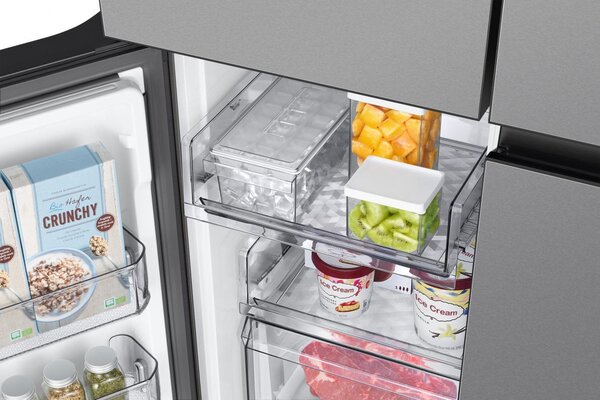 Samsung Frigorifero Americano Side by Side Capacit 669 Litri Classe energetica D Raffreddamento No Frost colore Acciaio Inox - RM70F67RDREF