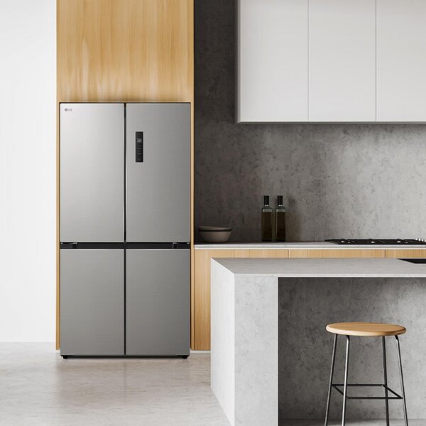 Lg Frigorifero Americano Side by Side No Frost Capacit 474 Litri Classe energetica E colore Silver - GMM41MSBEM