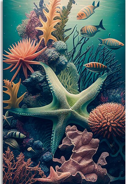 Quadro su tela – Stelle marine surrealiste