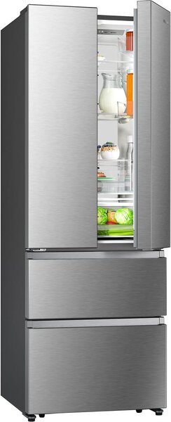 Hisense Frigorifero Americano Side by Side No Frost Capacit 485 Litri Classe E colore Inox - RF632N4BCE