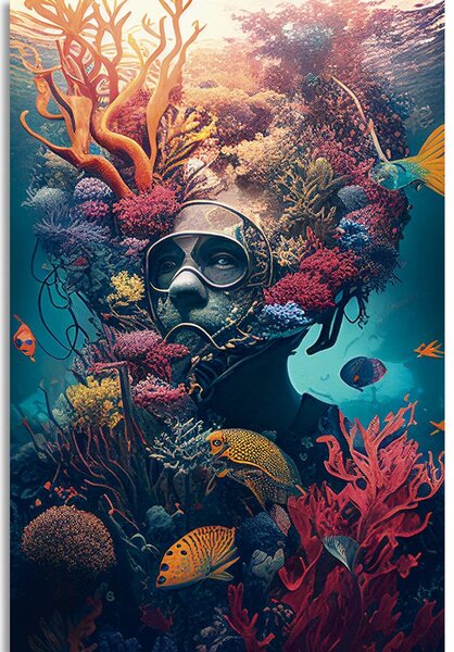 Stampa su tela – Sub surrealista