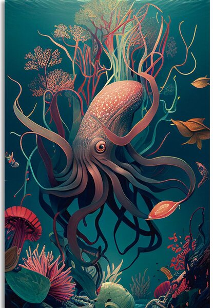 Quadro su tela – Seppia surrealista