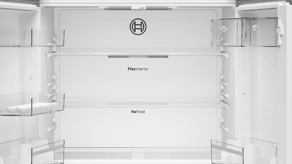 Bosch Frigorifero Americano Side by Side No Frost Capacit 605 Litri Classe E colore Acciaio inossidabile - KFN96VPEA