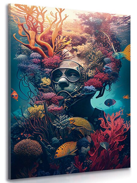 Stampa su tela – Sub surrealista
