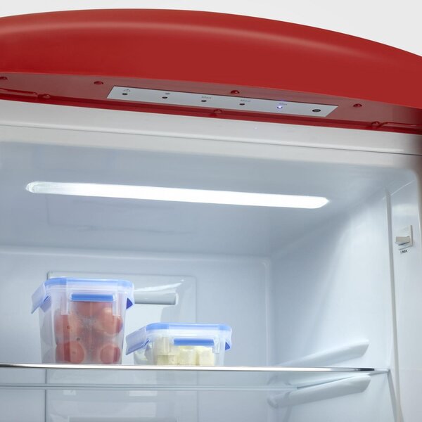 Severin Frigorifero Combinato 225 Litri Classe E Raffreddamento No Frost colore Rosso - RKG8997