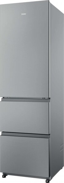Haier Frigorifero Combinato 3 Porte Capacit 303 Litri Classe energetica E Raffreddamento No Frost colore Acciaio Inox - HTR3518ENMX 3D 55 Serie 3
