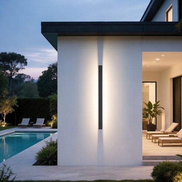 Brilagi - LED lampada da parete per esterni AQUA LINE LED/36W/230V 120 cm IP44 antracite CRI 90