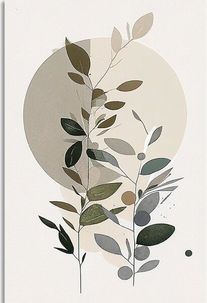 Quadro su tela – Piantine minimaliste in stile boho