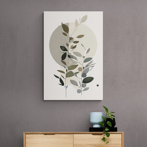 Quadro su tela – Piantine minimaliste in stile boho