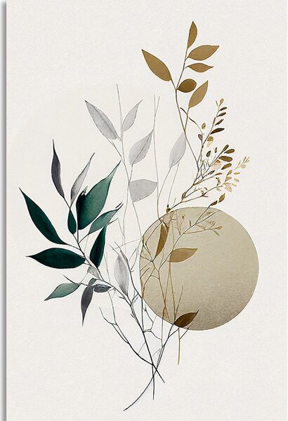 Stampa su tela – Piantine in stile boho