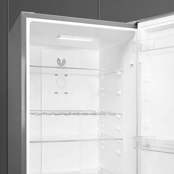 Smeg Frigorifero Combinato 300 Litri Classe C No Frost colore Inox - RC18XDNC