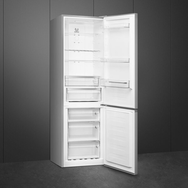 Smeg Frigorifero Combinato 300 Litri Classe C No Frost colore Inox - RC18XDNC