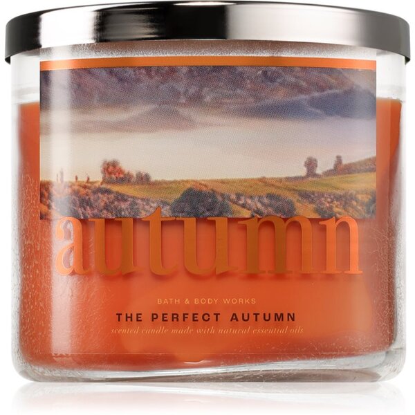 Bath & Body Works Perfect Autumn candela profumata 411 g