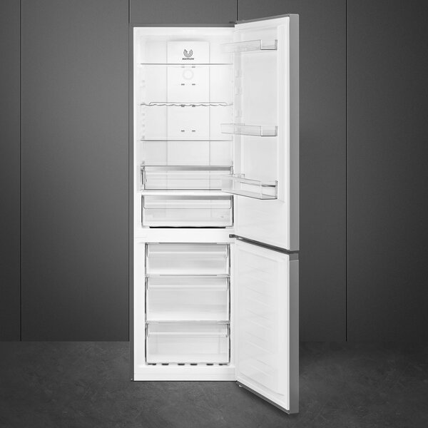 Smeg Frigorifero Combinato 300 Litri Classe C No Frost colore Inox - RC18XDNC