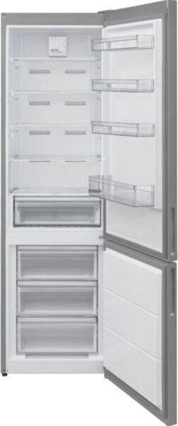Daewoo Frigorifero Combinato 366 Litri Classe E No Frost colore Pet Inox - CKM0383EPNA0