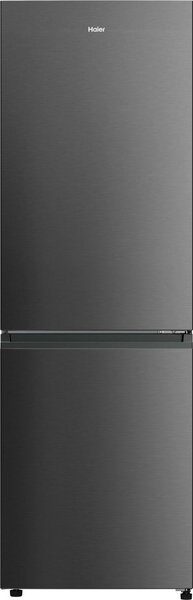 Haier Frigorifero Combinato 355 Litri Classe A Total No Frost colore Dark Inox - HDPR1618ANPD