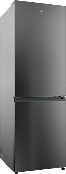 Haier Frigorifero Combinato 355 Litri Classe A Total No Frost colore Dark Inox - HDPR1618ANPD