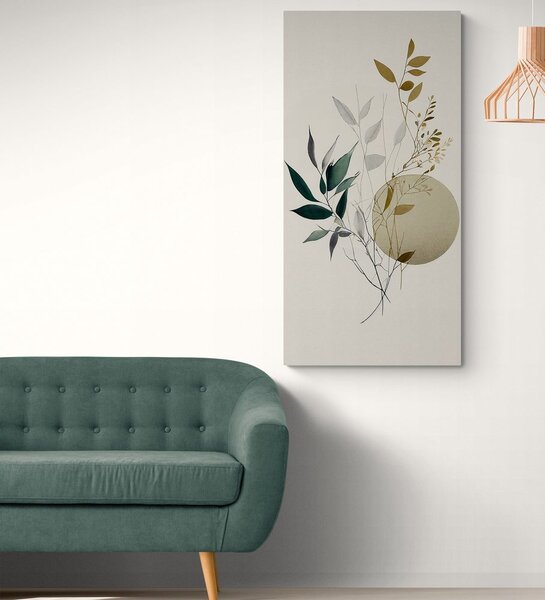 Quadro su tela – Piantine con un tocco bohémien