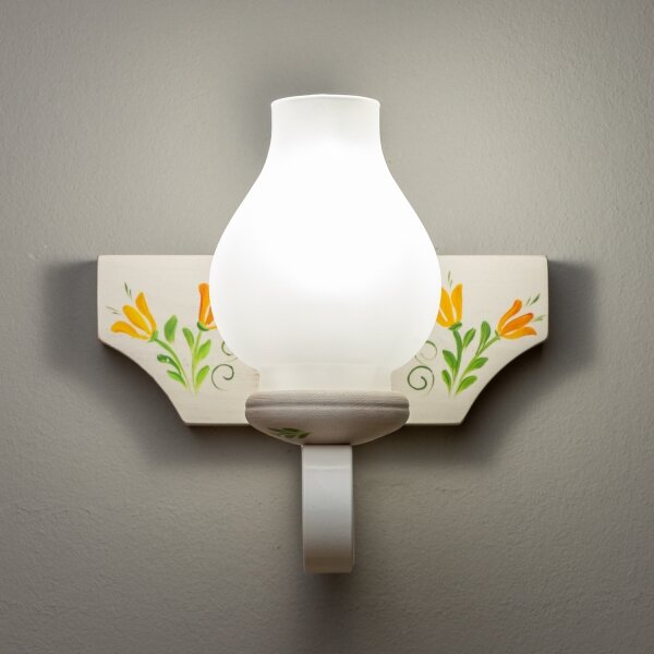 Brilagi - Applique QUEEN 1xE14/40W/230V faggio/color crema