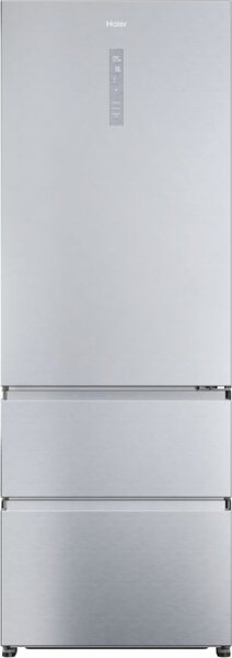 Haier Frigorifero Combinato 483 Litri Classe D Total No Frost colore Premium Inox 3D 60 Serie 5 - HTR5720ENMG