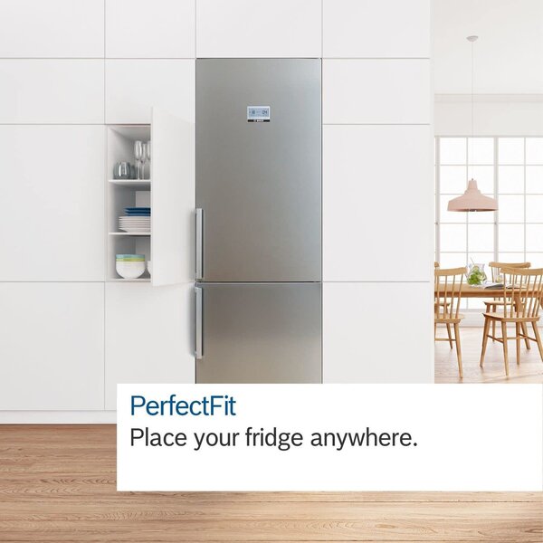 Bosch Frigorifero Combinato Capacit 218 Litri Classe D Raffreddamento No Frost colore Inox - KGN367LDF