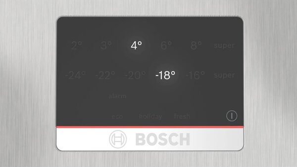 Bosch Frigorifero Combinato Capacit 218 Litri Classe D Raffreddamento No Frost colore Inox - KGN367LDF