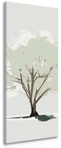 Stampa su tela – Corona verde dell'albero