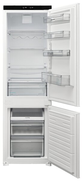Sharp Frigorifero Combinato Capacit 242 Litri Classe energetica E Raffreddamento No Frost colore Bianco - SJ-BE237E2XS