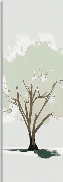 Stampa su tela – Corona verde dell'albero