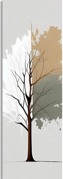 Stampa su tela – Albero minimalista interessante