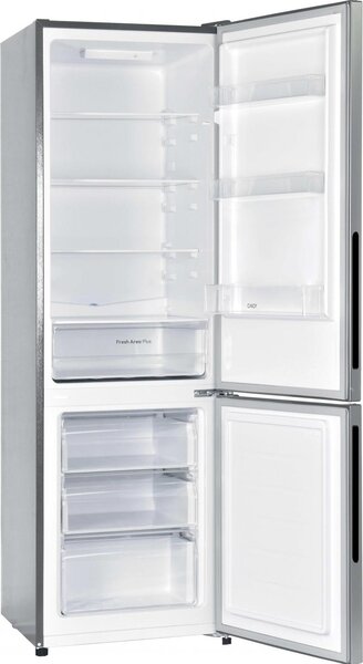 Candy Frigorifero Combinato Capacit 262 Litri Classe energetica E Raffreddamento Statico Low Frost colore Argento - CCG3L517ES City Combi