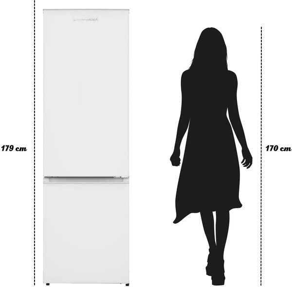 PYRAMIDEA Frigorifero Combinato Capacit 268 Litri Classe energetica E Raffreddamento Statico colore Bianco - CMB304W