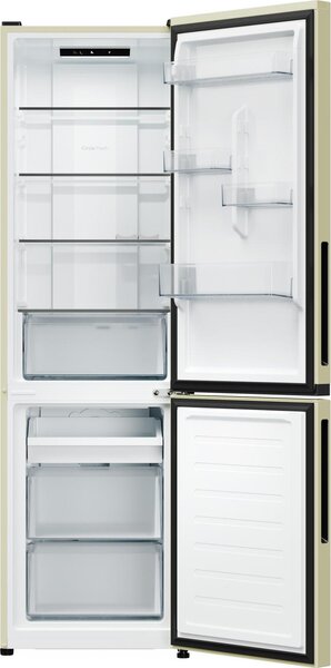 Candy Frigorifero Combinato Capacit 279 Litri Classe energetica E Raffreddamento No Frost colore Crema - CNCQ2T518EC City Fresco 300