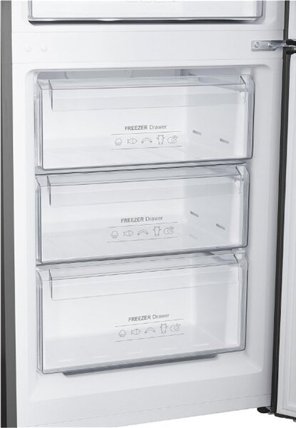 SEKOM Frigorifero Combinato Capacit 283 Litri Classe energetica E Raffreddamento No Frost colore Inox - SHCB350NM2XE0